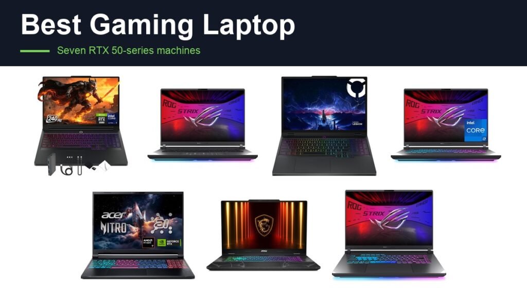Best Gaming Laptop: 7 RTX 50 Machines Compared
