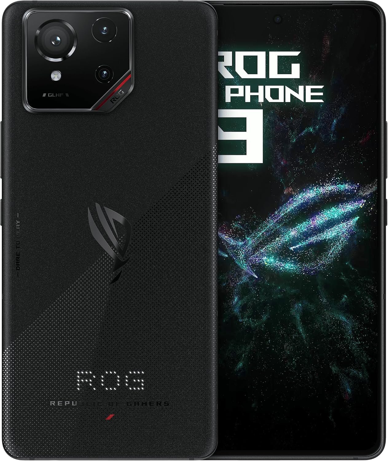 ASUS ROG Phone 9 gaming smartphone in black