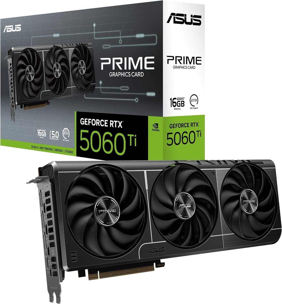 ASUS Prime GeForce RTX 5060 Ti 16GB graphics card