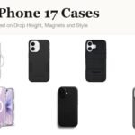 Best iPhone 17 Cases headline beside cases from Spigen, OtterBox, Pelican, UAG, ESR, Bellroy and Beats