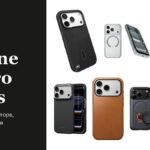 Best iPhone 18 Pro Cases headline beside cases from Speck, OtterBox, Mous, PITAKA, NOMAD, TORRAS and Smartish