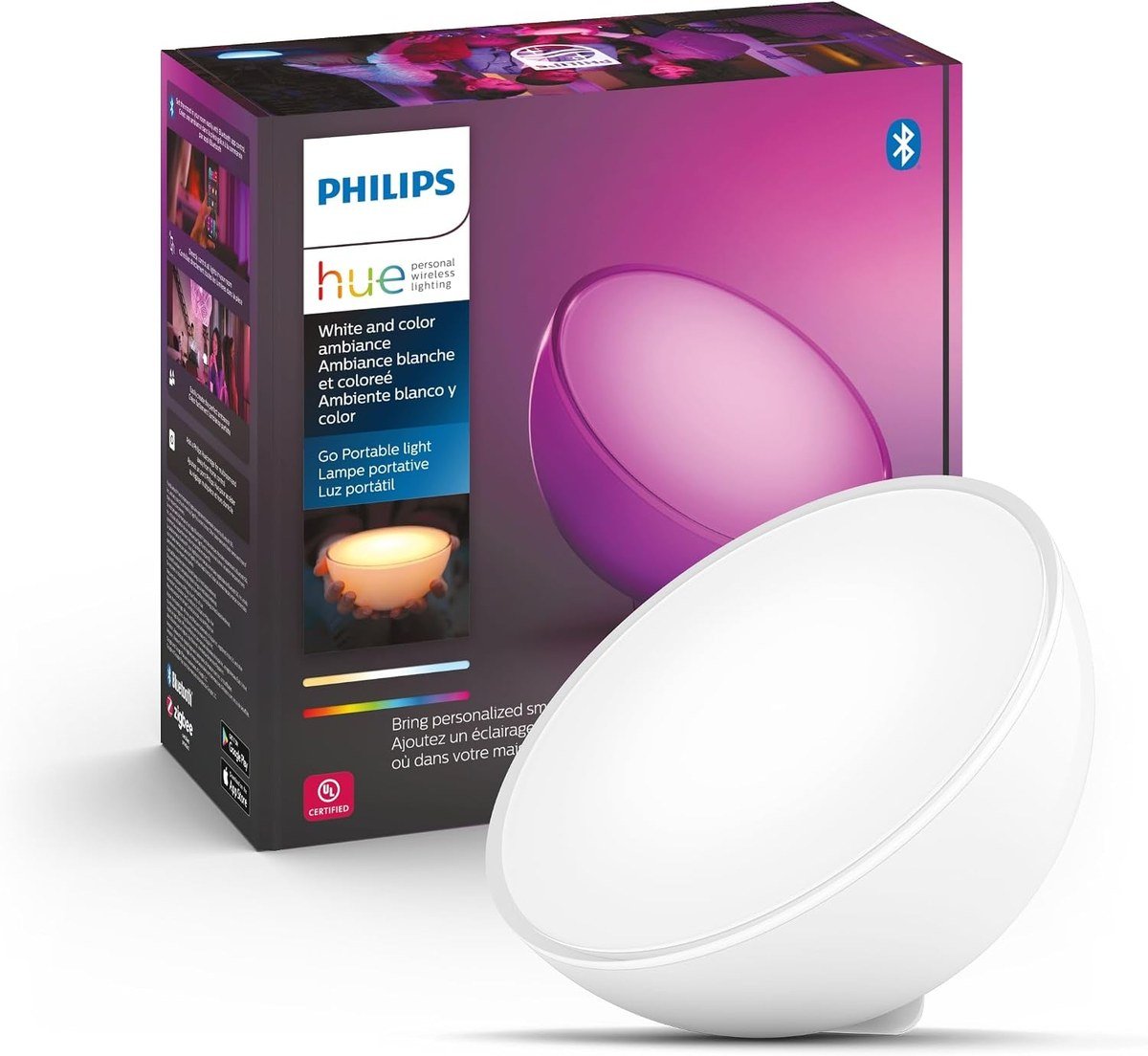 Philips Hue Go portable smart table lamp