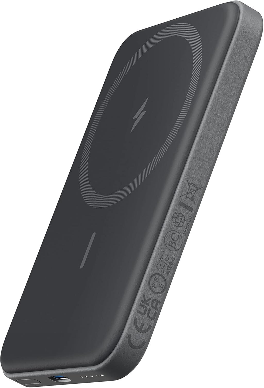 Anker 621 MagGo 5,000mAh magnetic battery in a compact square shell
