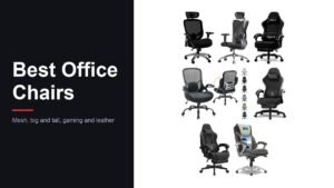 Best office chairs lineup: Staples Hyken, SIHOO M18, HYLONE big and tall, GTPLAYER, Dowinx and Serta chairs