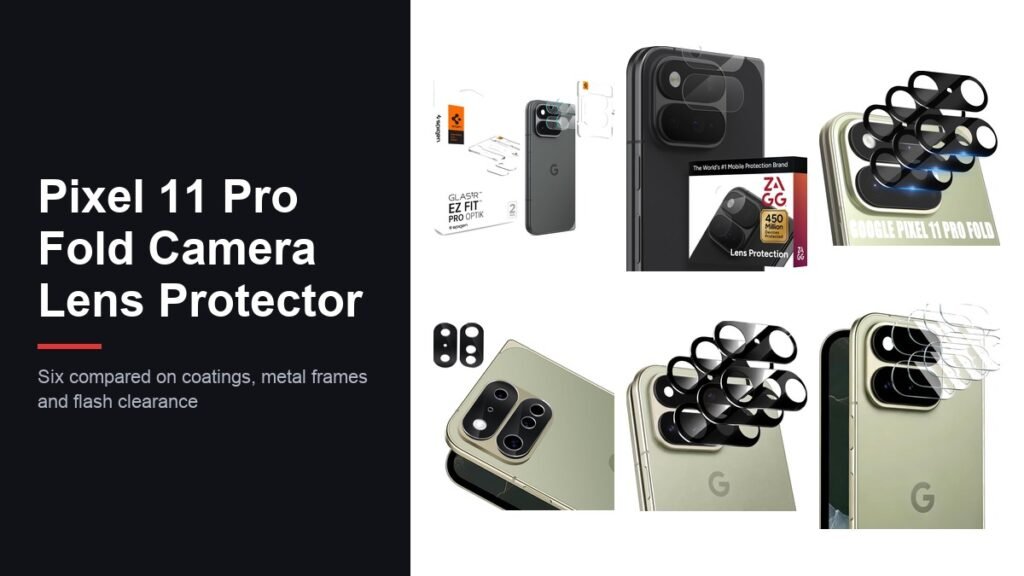 Best Pixel 11 Pro Fold Camera Lens Protectors: 6 Compared