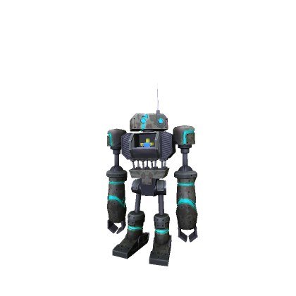 Noob Attack: Mech Mobility character bundle rendered on a Roblox avatar