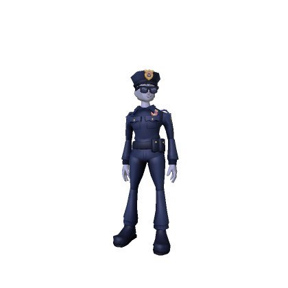 Police Officer Nash character bundle rendered on a Roblox avatar