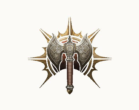 Barbarian class badge