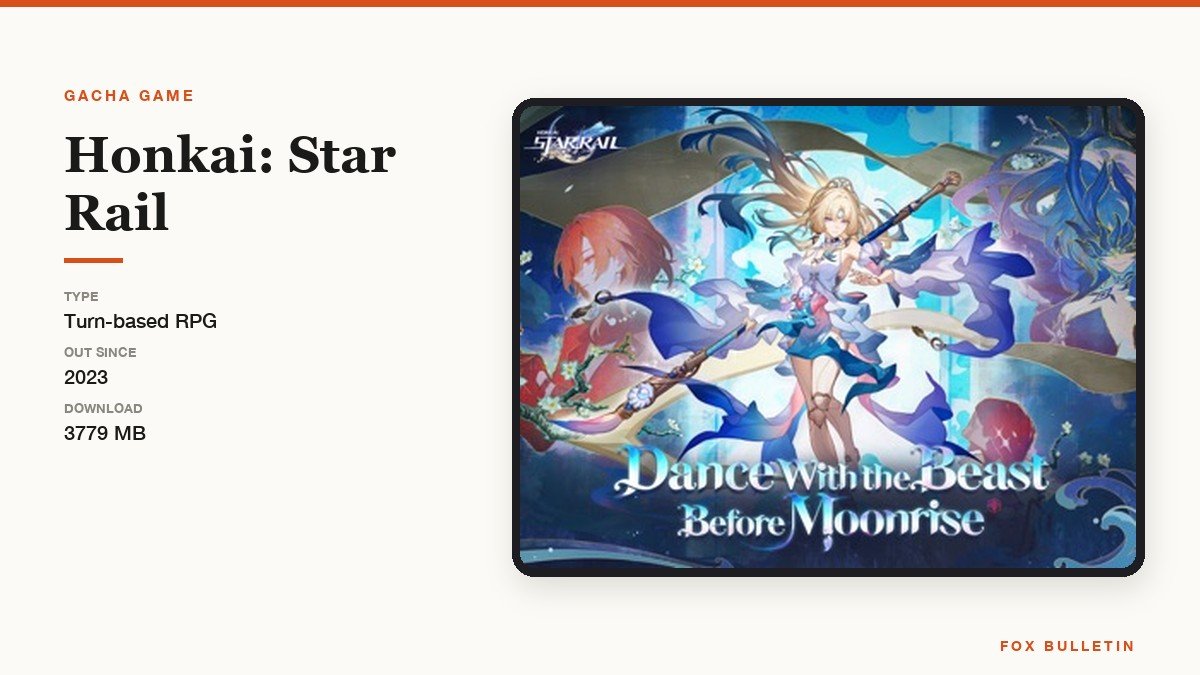 A turn-based battle scene from Honkai Star Rail