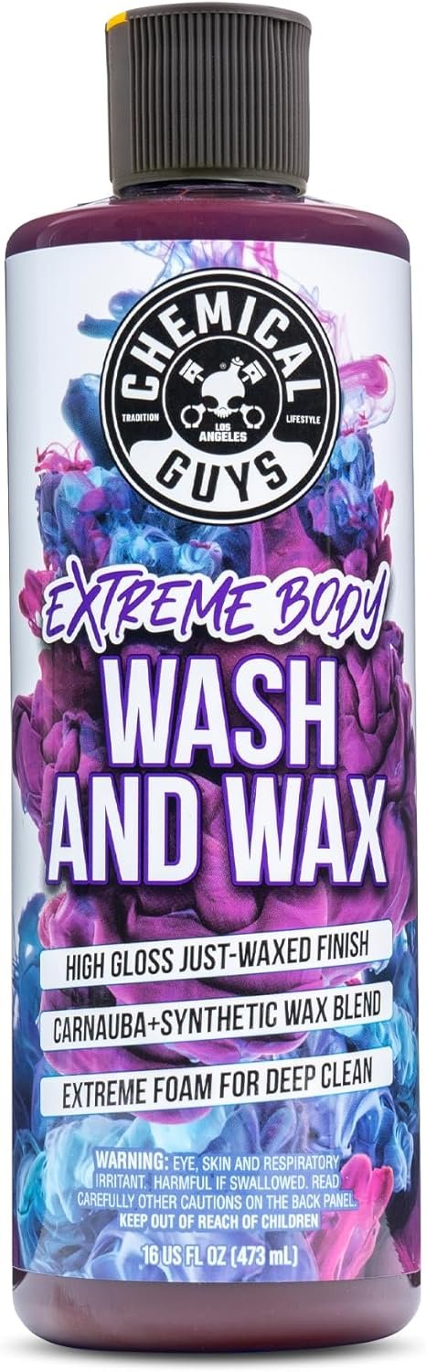 Chemical Guys Extreme Bodywash and Wax car wash soap, 16 ounce bottle