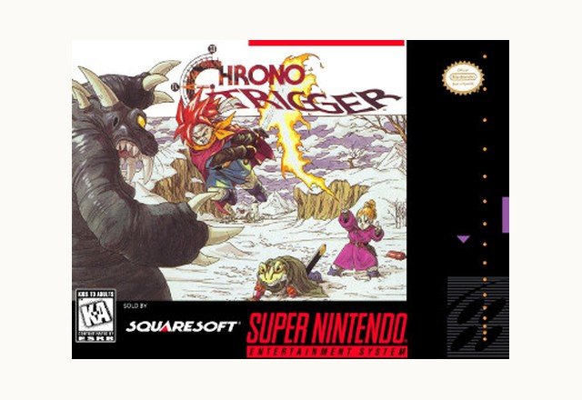 Chrono Trigger Super Nintendo box art