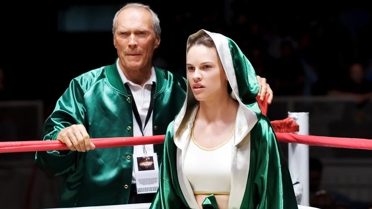 A scene from Million Dollar Baby (2004)