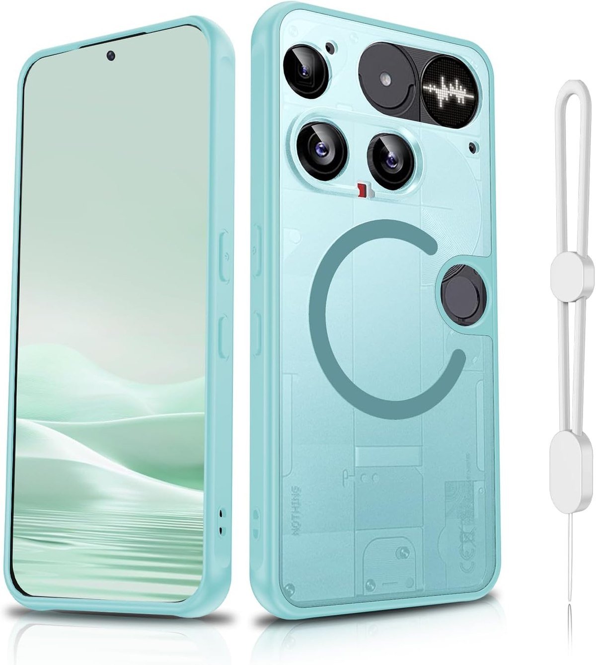 Dizn magnetic case for Nothing Phone 3 in mint