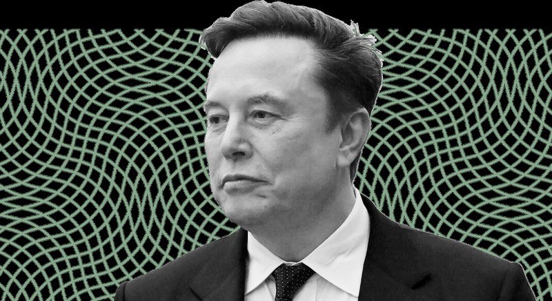 Portrait of Elon Musk