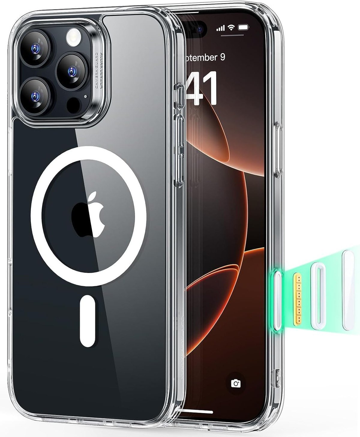 ESR Classic Hybrid clear case for iPhone 16 Pro