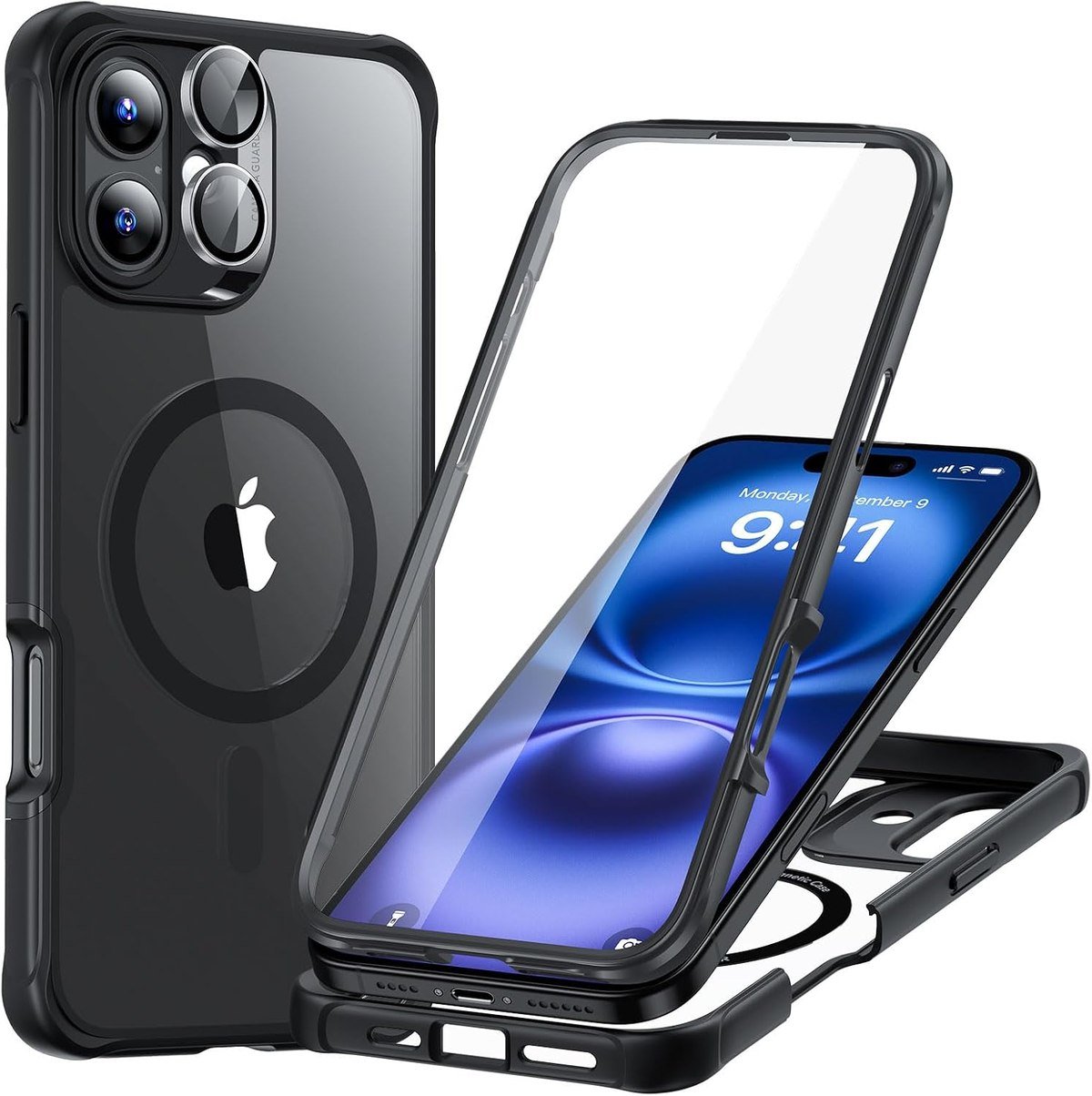 ESR full-body case with built-in screen protector for iPhone 16 Plus