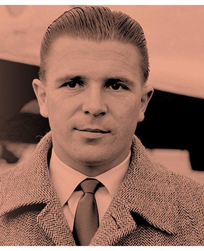 Portrait of Ferenc Puskas