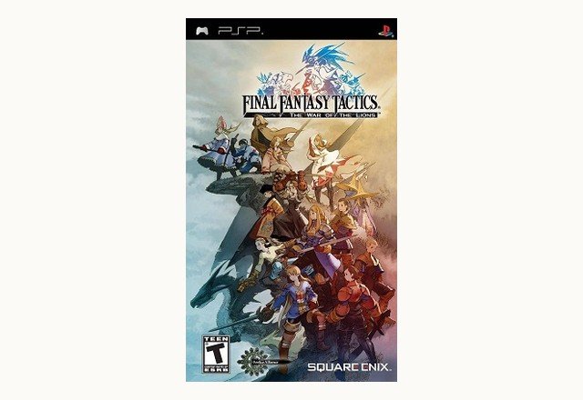 Final Fantasy Tactics: The War of the Lions PSP box art