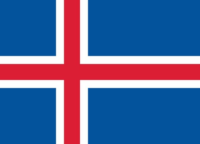 National flag of Iceland