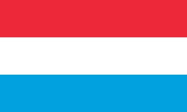 National flag of Luxembourg