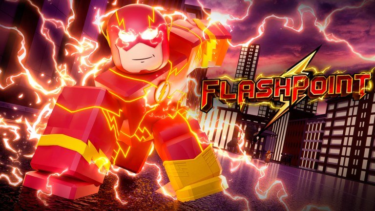 Flashpoint speedster artwork on Roblox