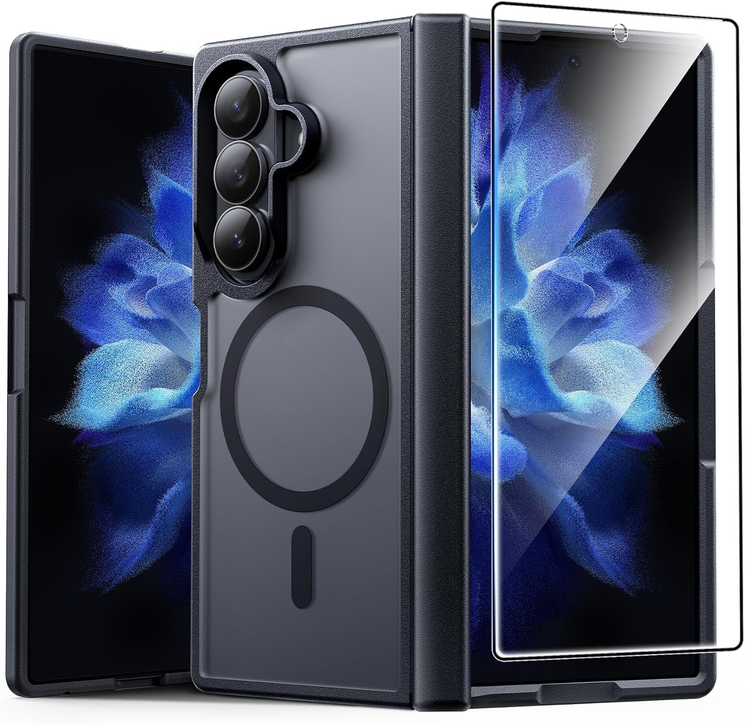 FNTCASE hinge protection case with magnetic charging support for the Samsung Galaxy Z Fold 7