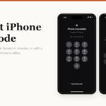 Forgot iPhone passcode shown on the iPhone Unavailable and Security Lockout screens