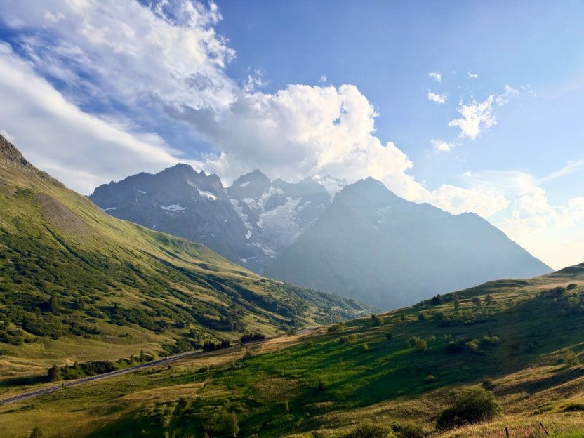 Mountain landscape photographed on iPhone 18 Pro with the 48MP Fusion Main camera