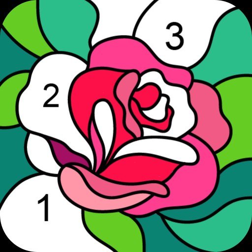 Happy Color®: Color by Number icon on Google Play