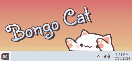 Bongo Cat header image on Steam
