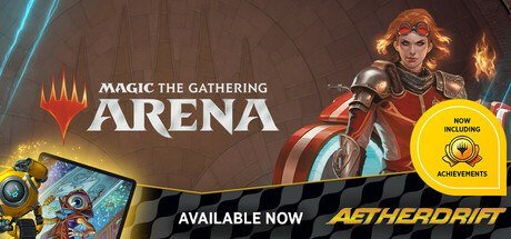 Magic: The Gathering Arena header image on Steam