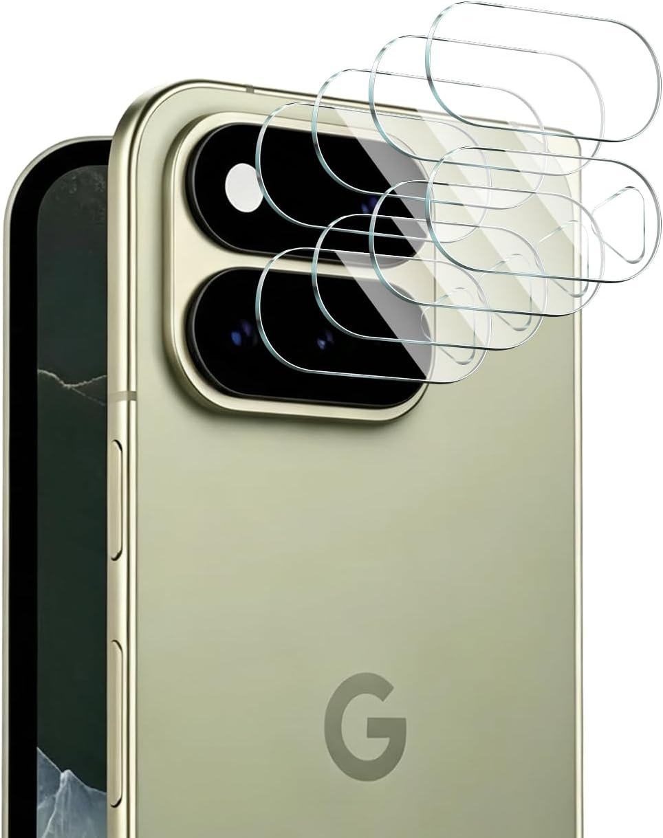 Fynorao four-pack of 9H tempered glass camera lens protectors for the Google Pixel 11 Pro Fold