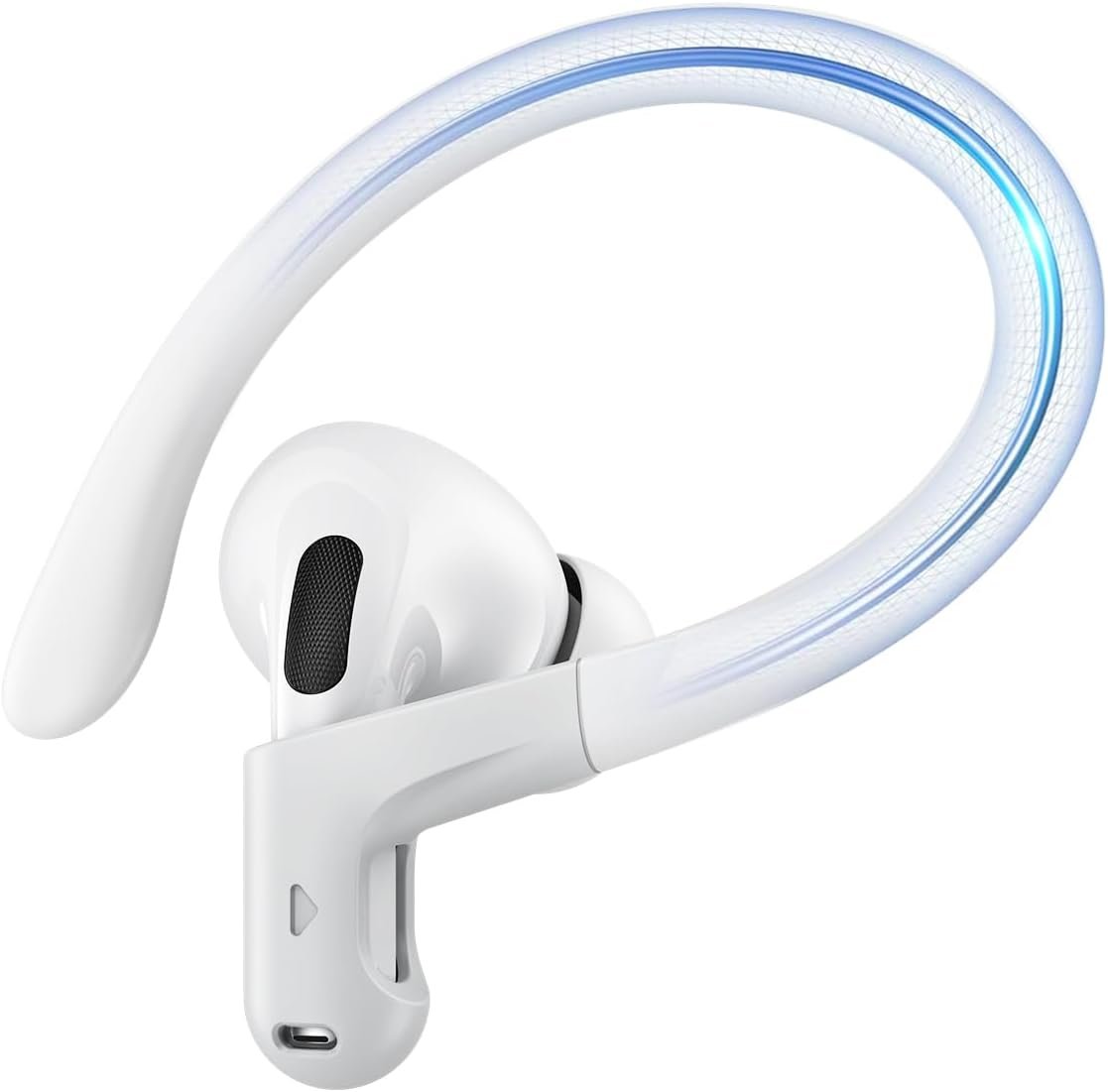 Gcioii Memory Titanium Alloy Ear Hooks for AirPods Pro 3, AirPods Pro 2, AirPods Pro & AirPods 3, Anti-Slip Sport Access