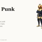 Gold Punk Skin featured graphic with the Fortnite outfit render