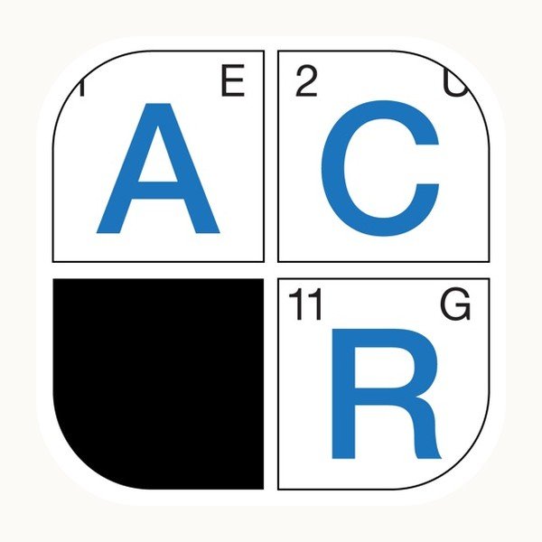 Acrostic Crossword Puzzles app icon on the US App Store