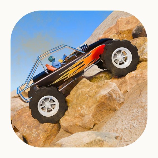 Alpine Crawler World Race Tour app icon on the US App Store
