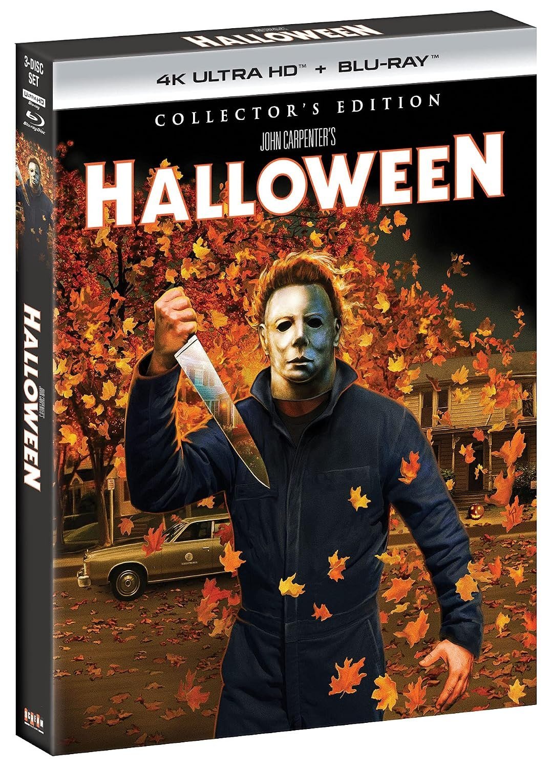 Halloween 1978 Collector's Edition 4K Ultra HD case with Michael Myers