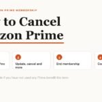 The four steps to cancel an Amazon Prime membership