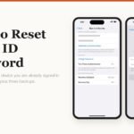 How to reset Apple ID password shown in iPhone Sign-In and Security settings