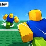 Huss Valley horror chase artwork on Roblox