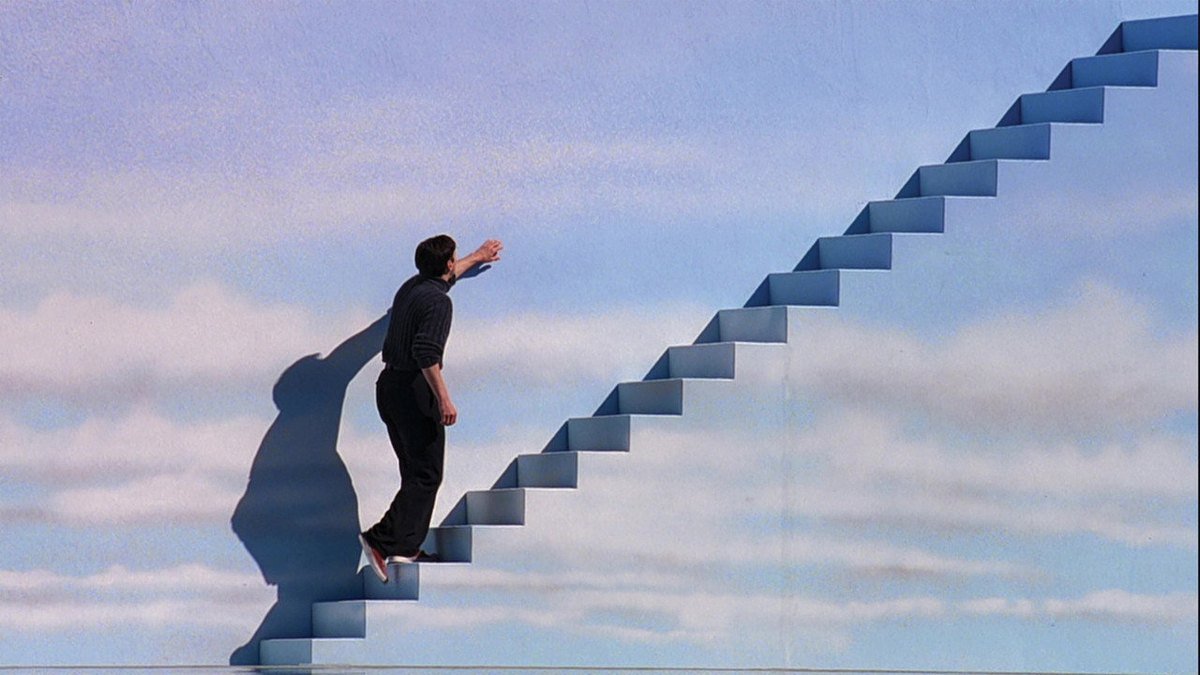A scene from The Truman Show (1998)