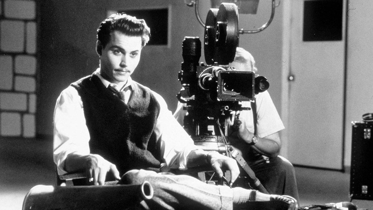 A scene from Ed Wood (1994)