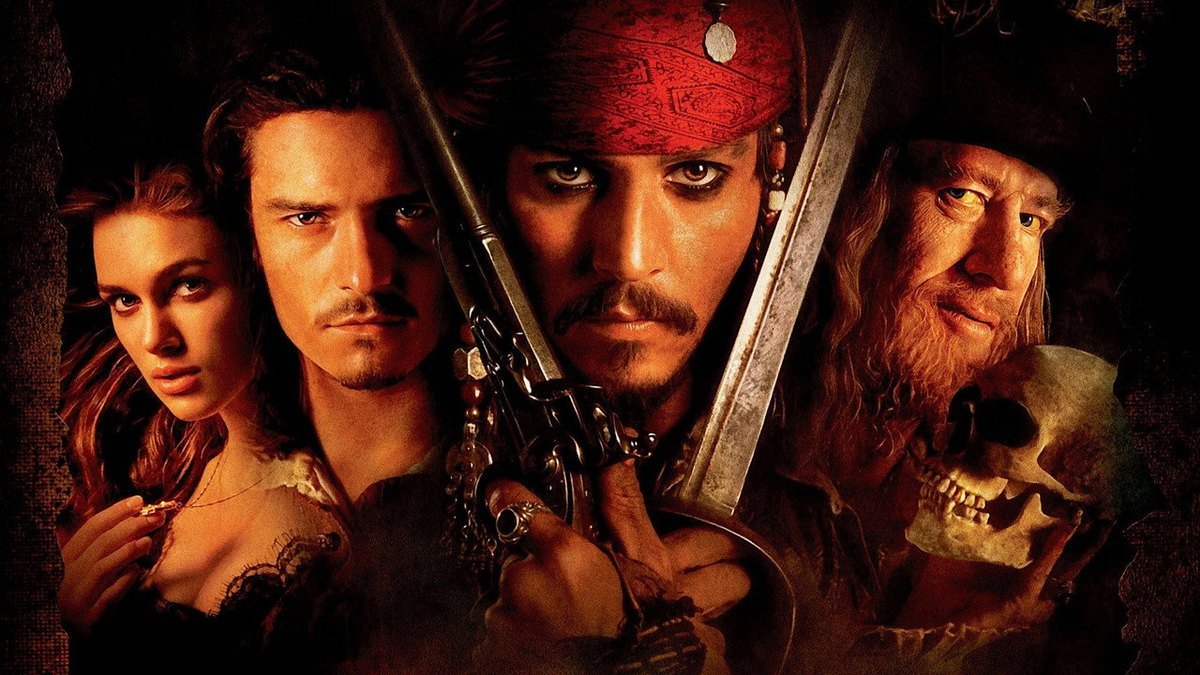 A scene from Pirates of the Caribbean: The Curse of the Black Pearl (2003)
