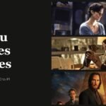 Keanu Reeves Movies headline beside stills from Keanu Reeves films
