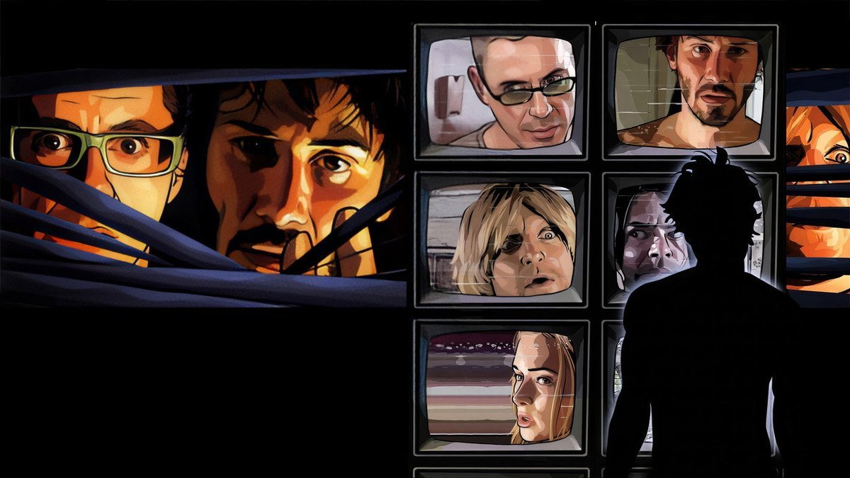 A scene from A Scanner Darkly (2006)