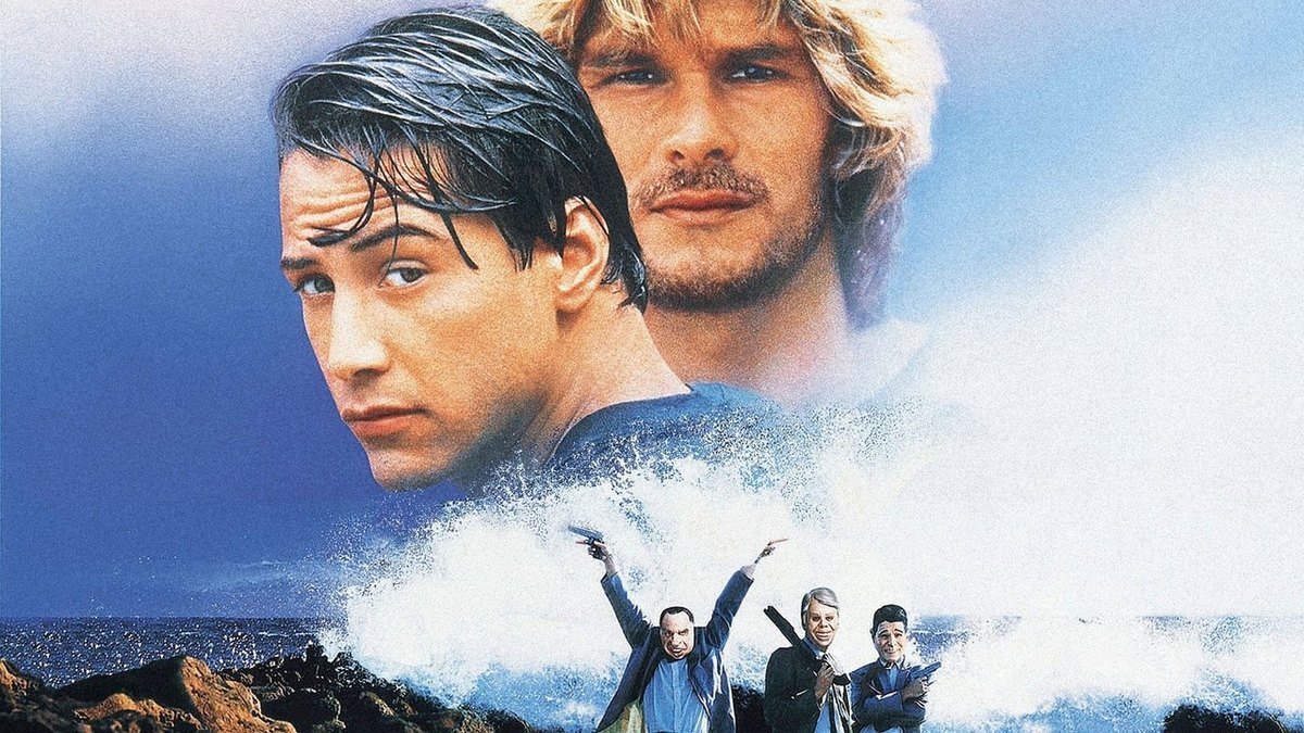 A scene from Point Break (1991)