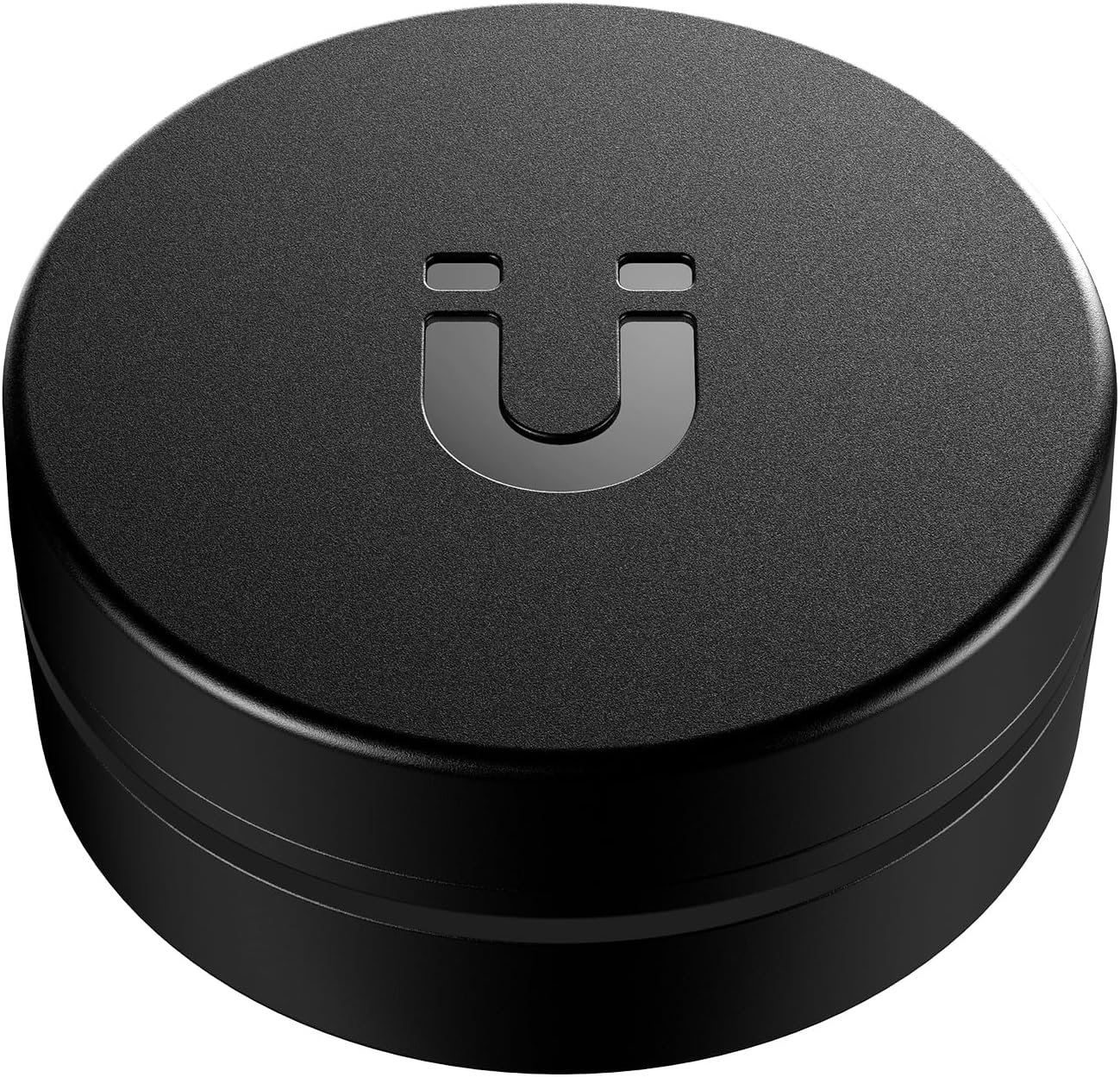 Klearlook ultra magnetic waterproof AirTag holder in black with a low profile shell
