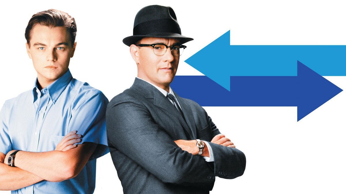 A scene from Catch Me If You Can (2002)