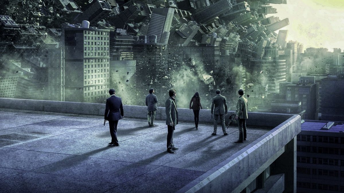 A scene from Inception (2010)