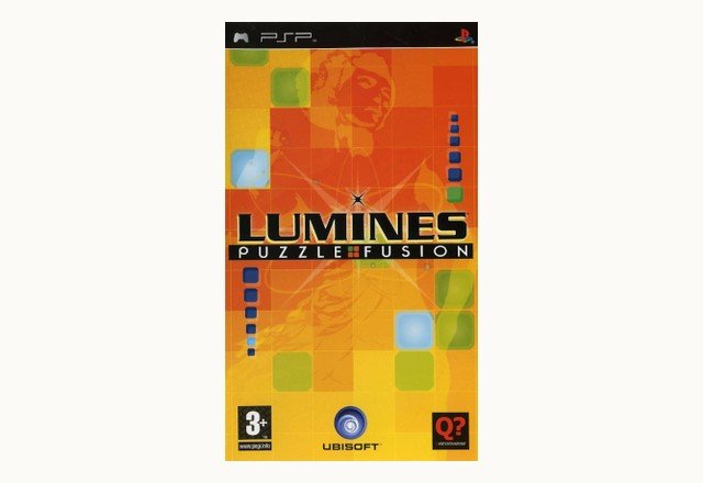 Lumines PSP box art